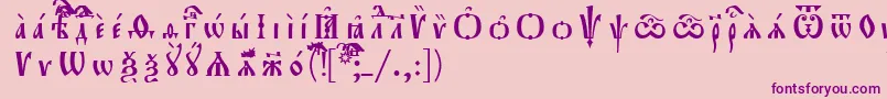 More about Orthodox.TtUcs8Разрядочный Font Orthodox.TtUcs8Разрядочный Font – Purple Fonts on Pink Background